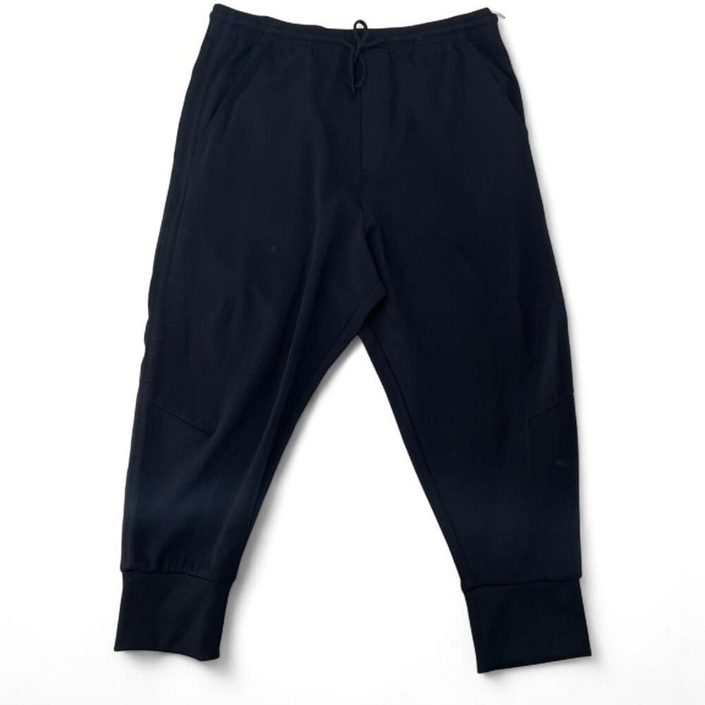Y-3 Men's Black and White Joggers-tracksuits Size M